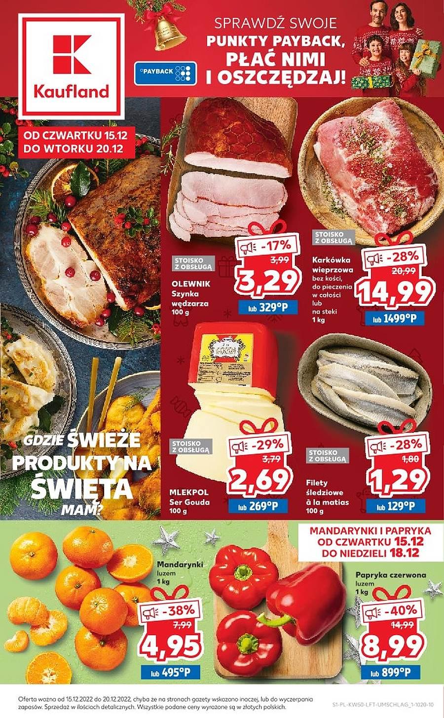 Gazetka promocyjna Kaufland str. 1
