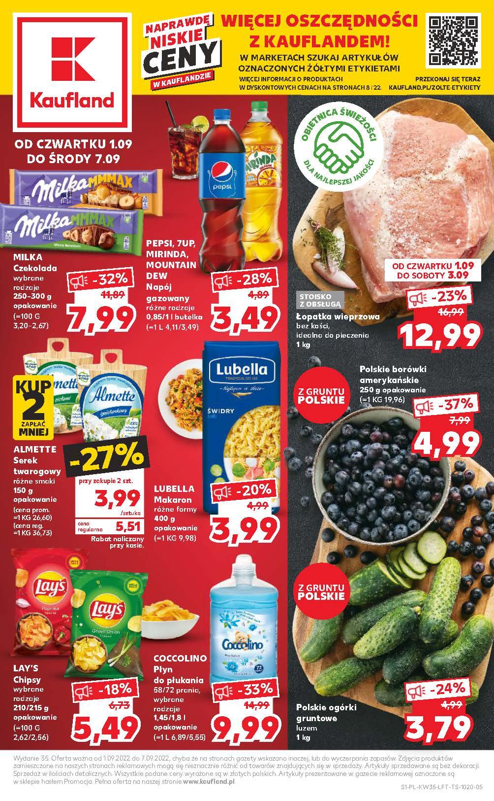 Gazetka promocyjna Kaufland str. 1