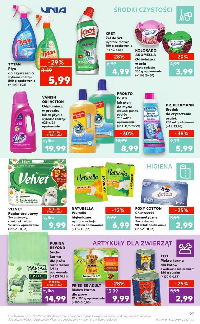 Gazetka promocyjna Kaufland str. 27