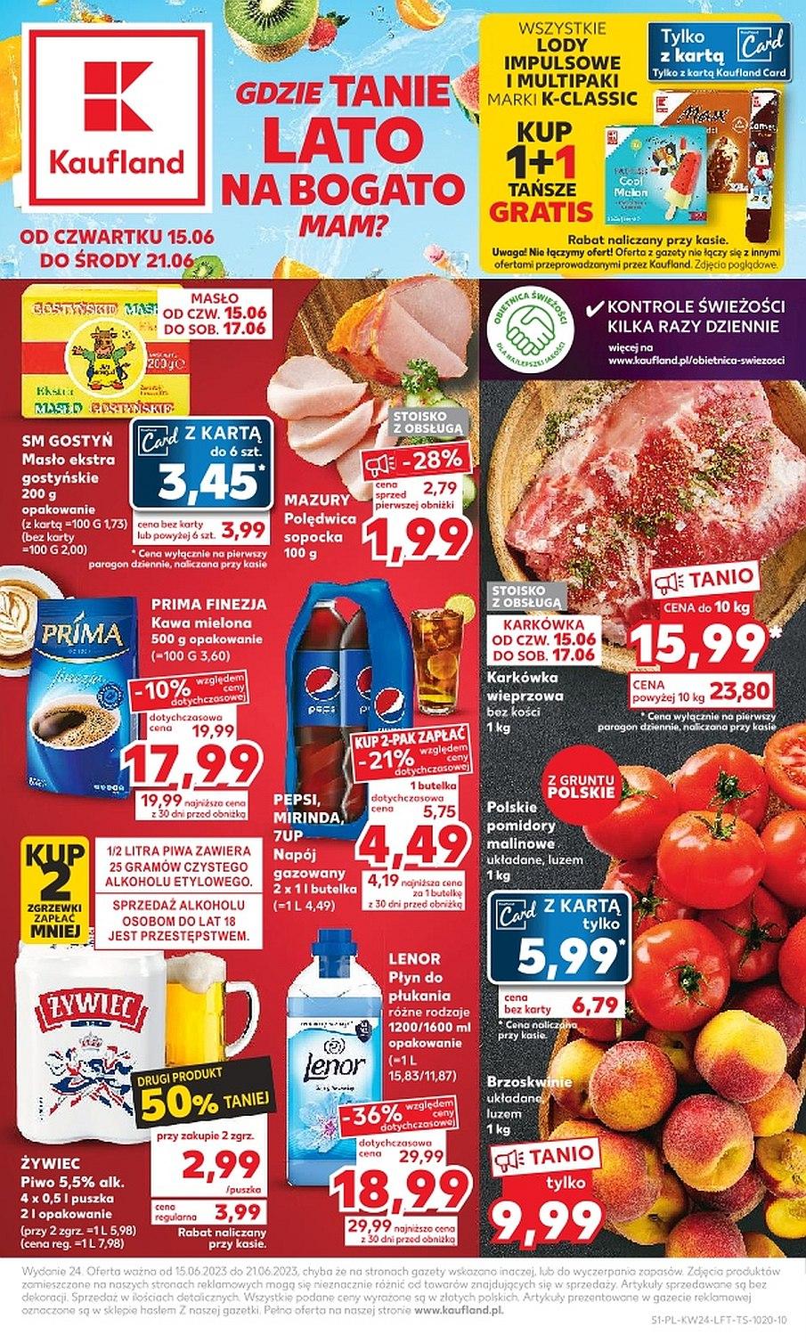 Gazetka promocyjna Kaufland str. 1