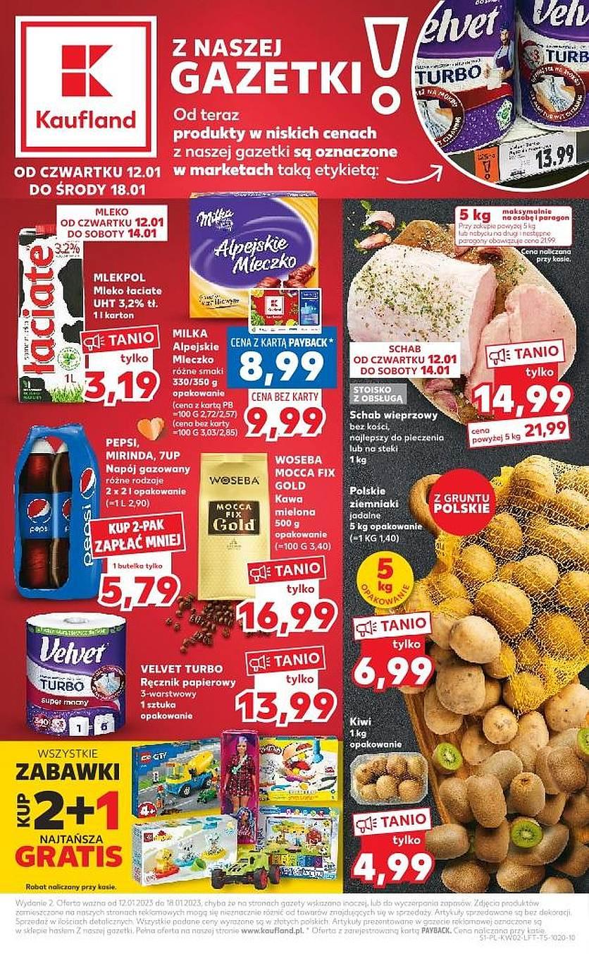 Gazetka promocyjna Kaufland str. 1