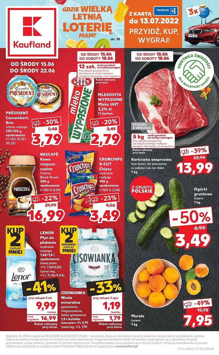 Gazetka promocyjna Kaufland str. 1
