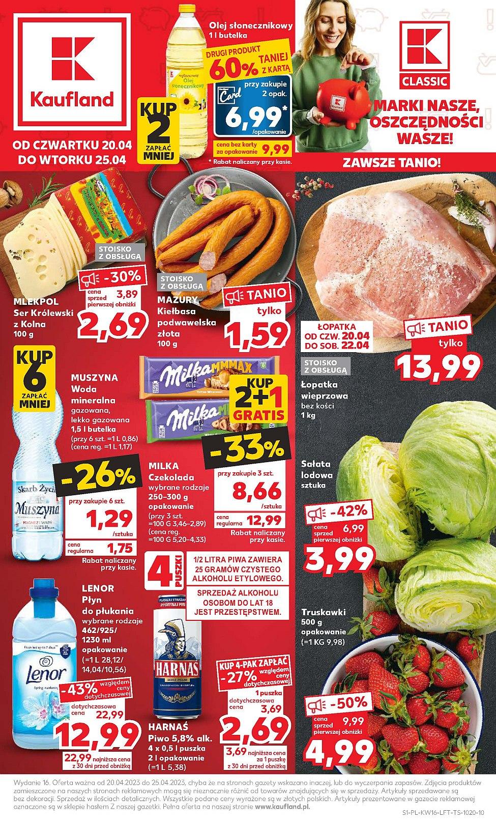 Gazetka promocyjna Kaufland str. 1