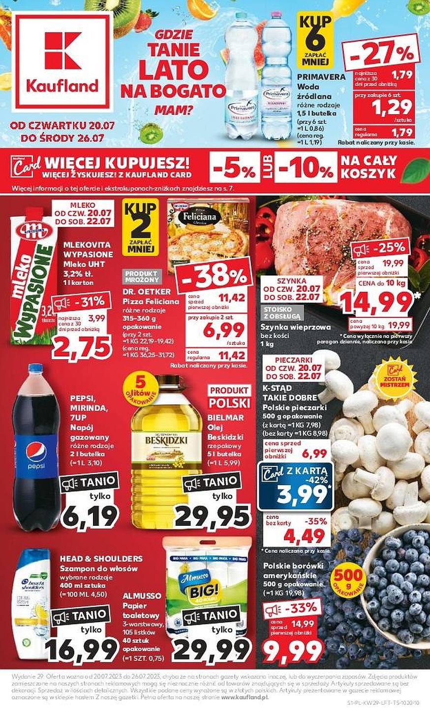 Gazetka promocyjna Kaufland str. 1