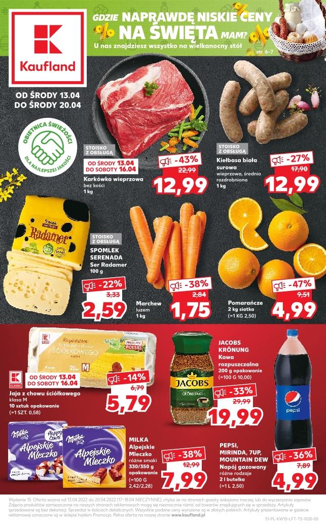 Gazetka promocyjna Kaufland str. 1