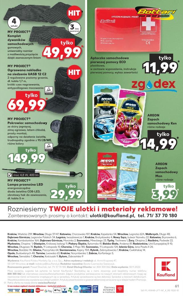 Gazetka promocyjna Kaufland str. 61