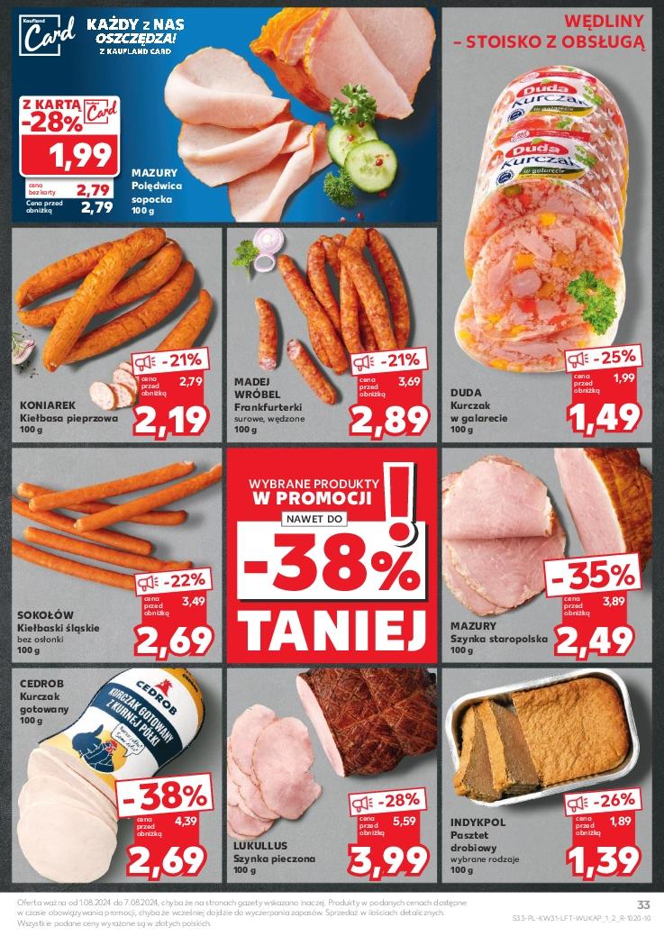 Gazetka promocyjna Kaufland str. 33