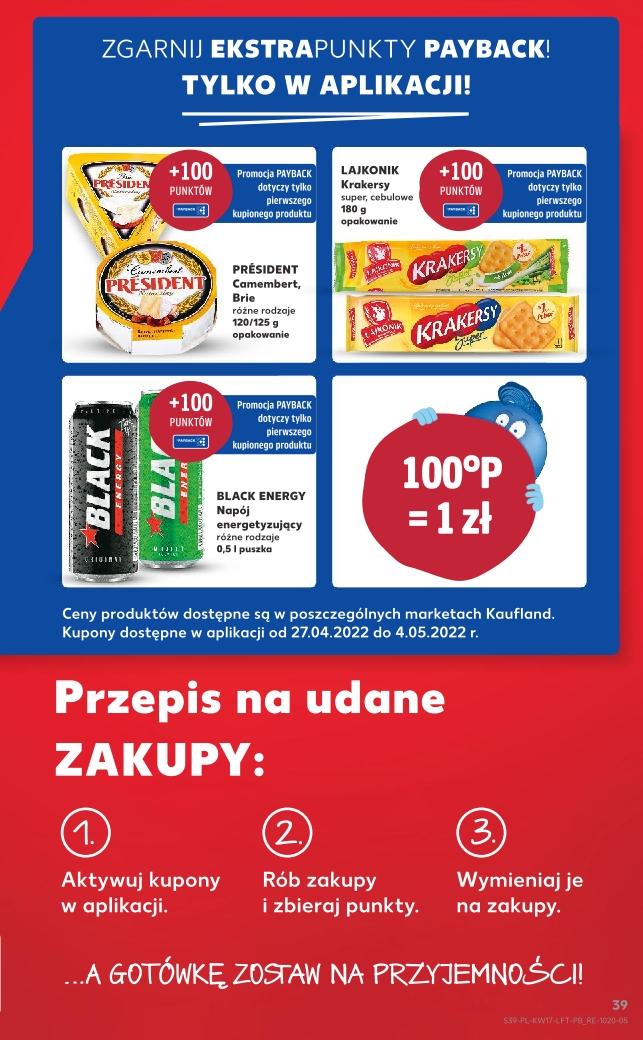Gazetka promocyjna Kaufland str. 39