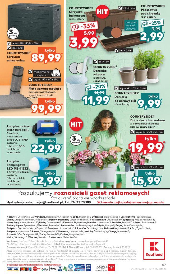 Gazetka promocyjna Kaufland str. 47