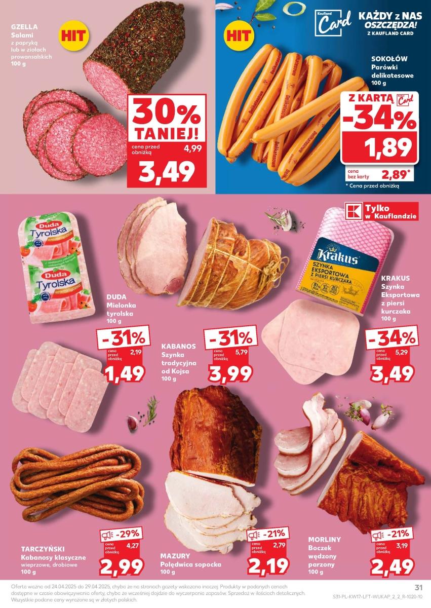 Gazetka promocyjna Kaufland str. 31