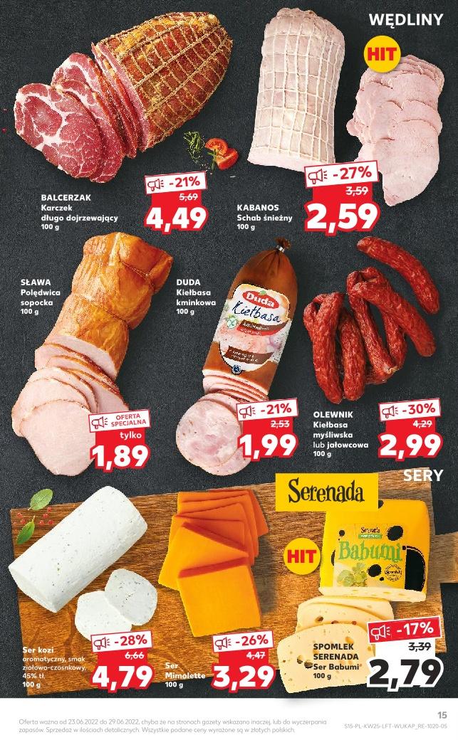 Gazetka promocyjna Kaufland str. 15
