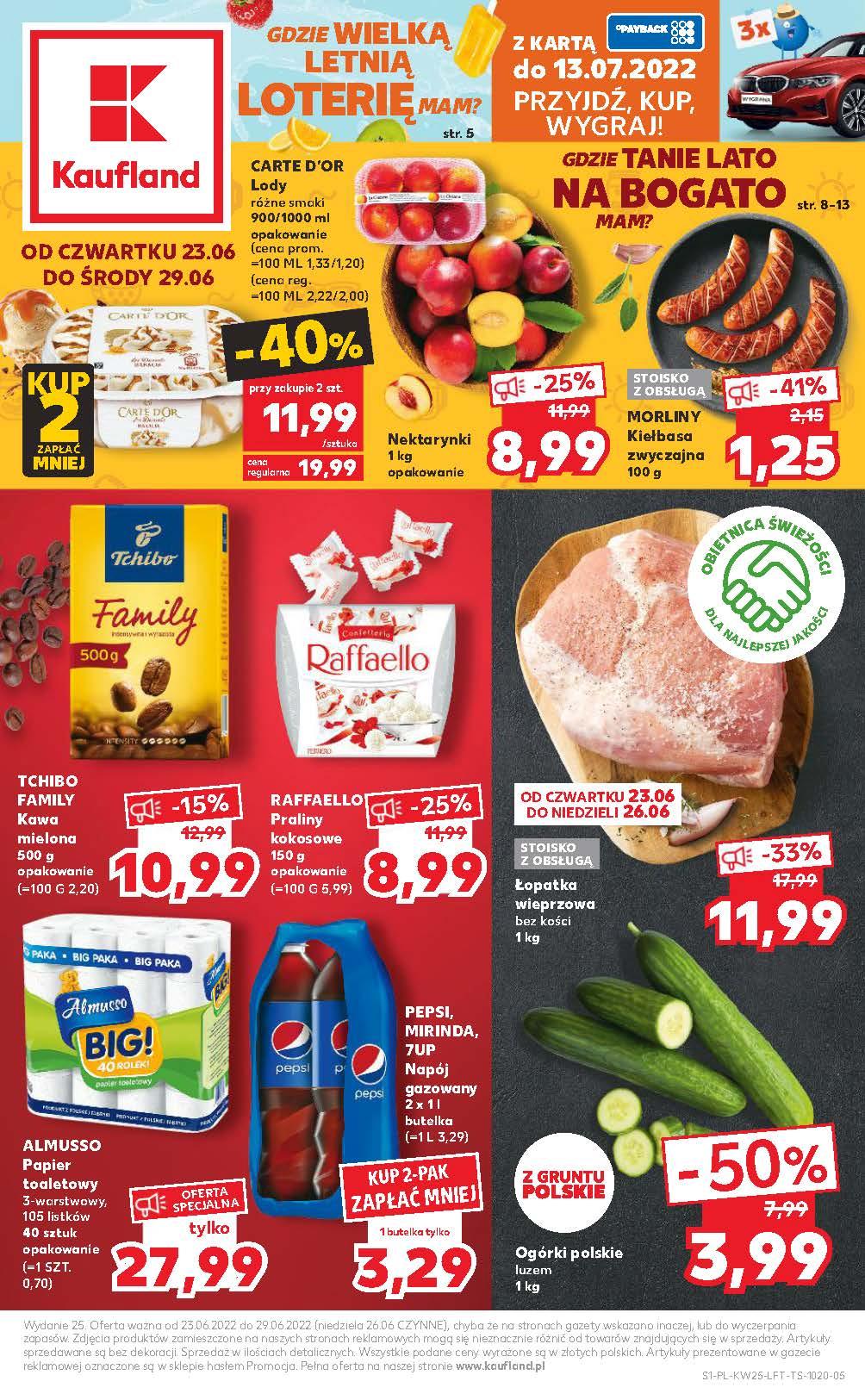 Gazetka promocyjna Kaufland str. 1