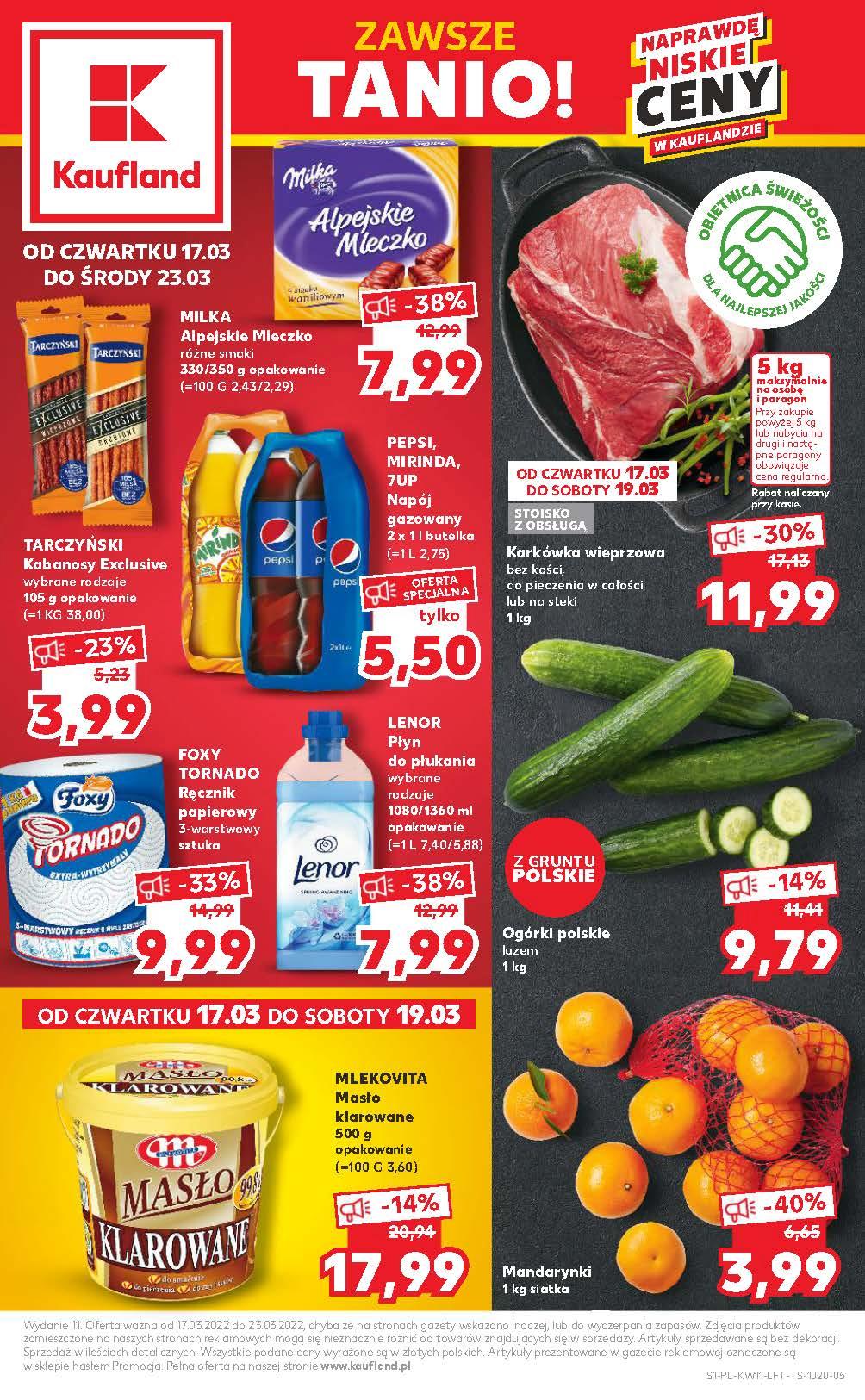 Gazetka promocyjna Kaufland str. 1