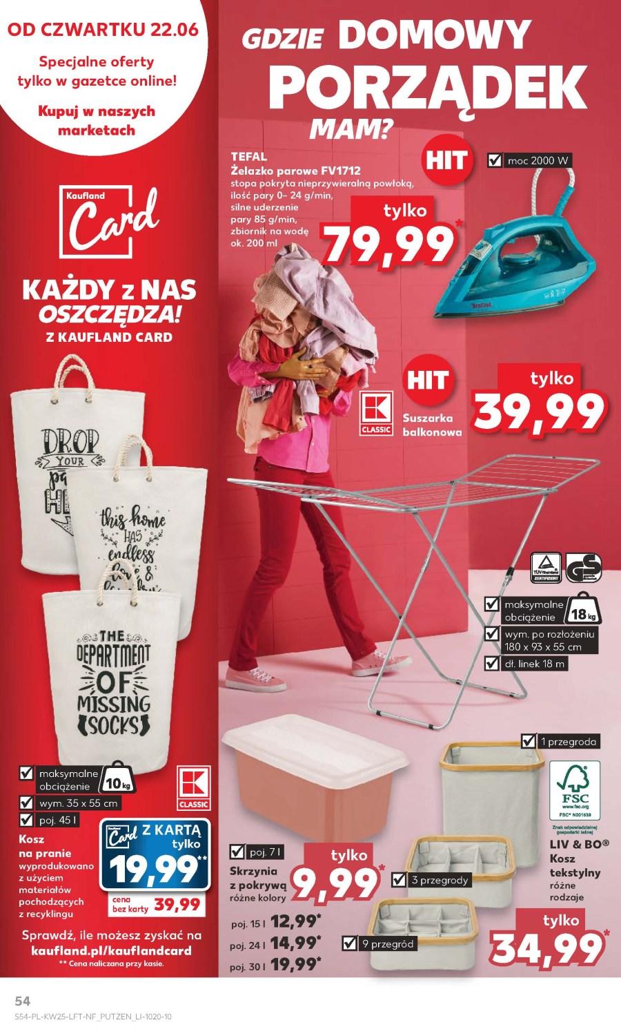 Gazetka promocyjna Kaufland str. 54