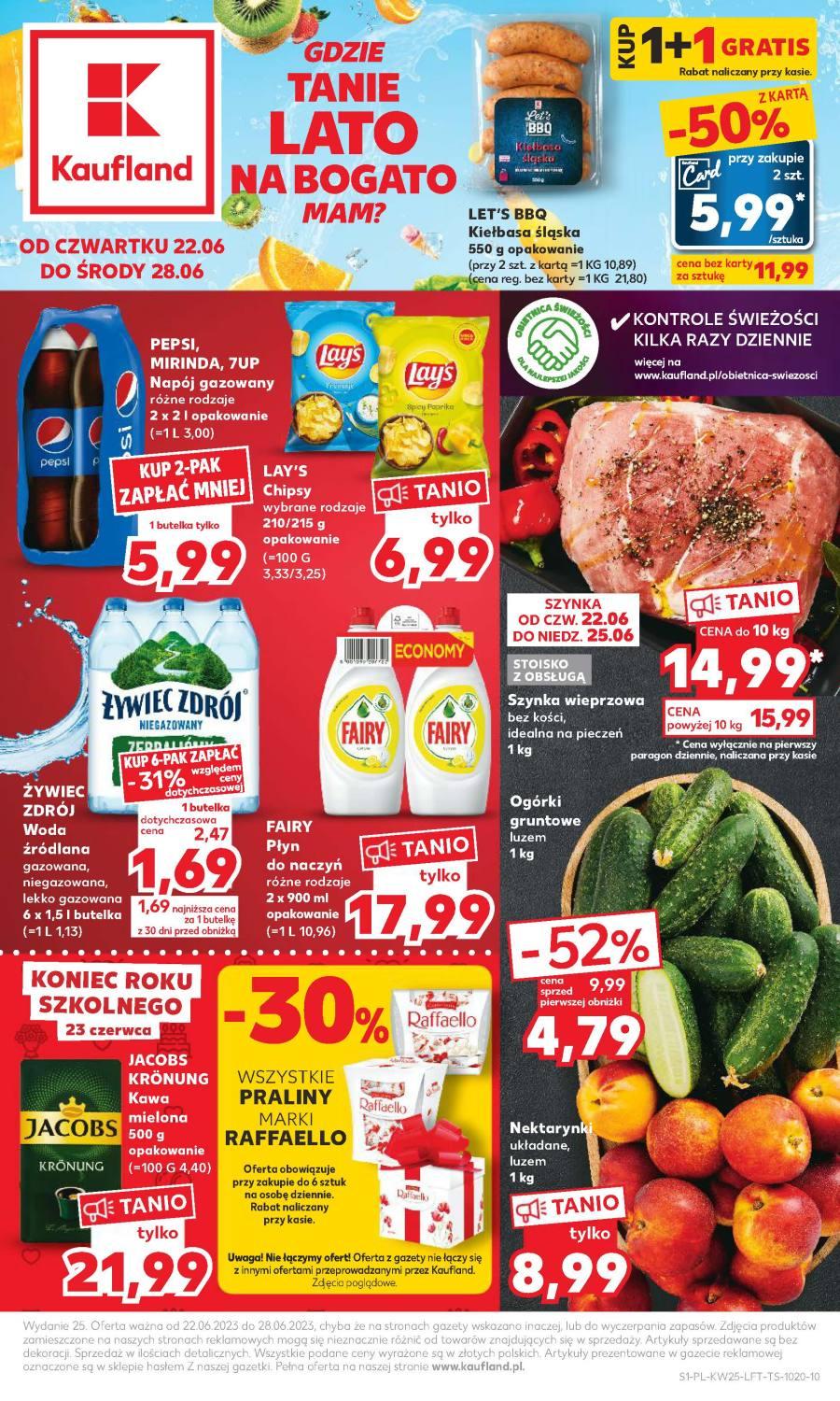 Gazetka promocyjna Kaufland str. 1