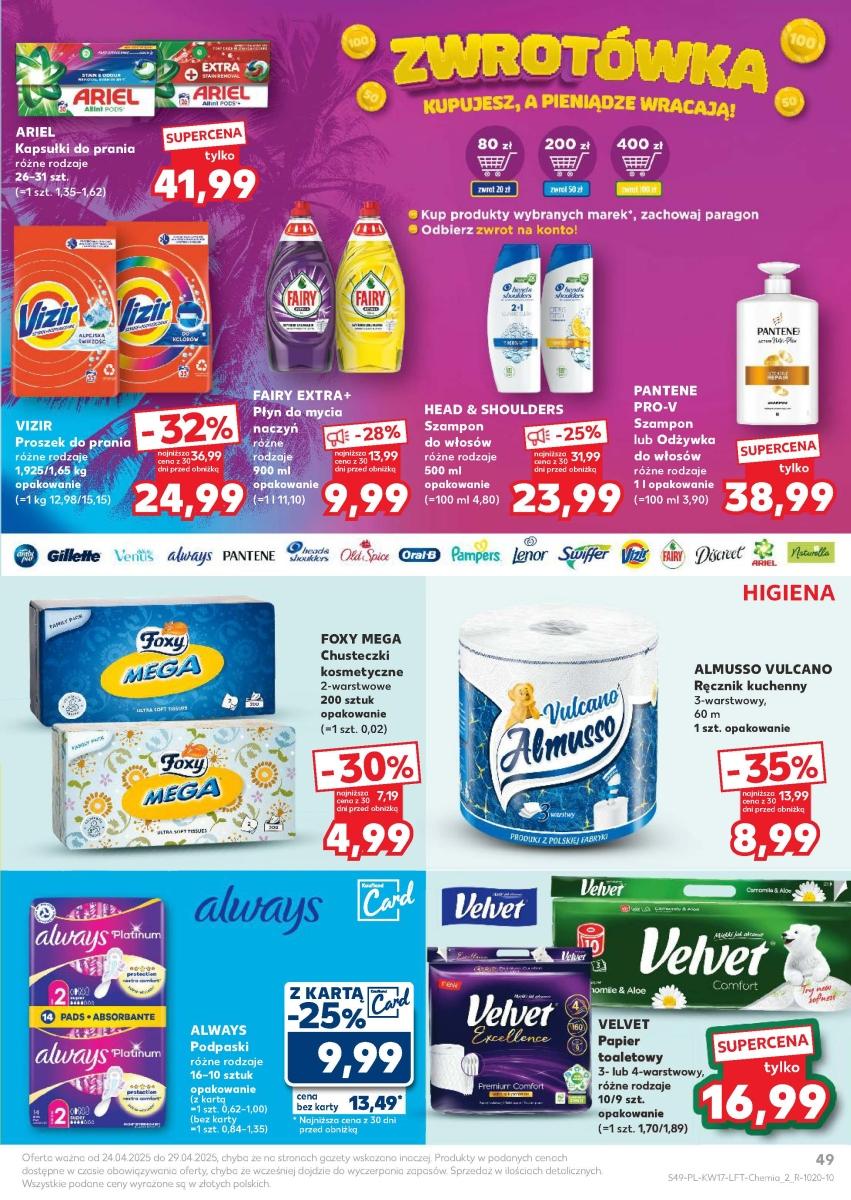 Gazetka promocyjna Kaufland str. 49