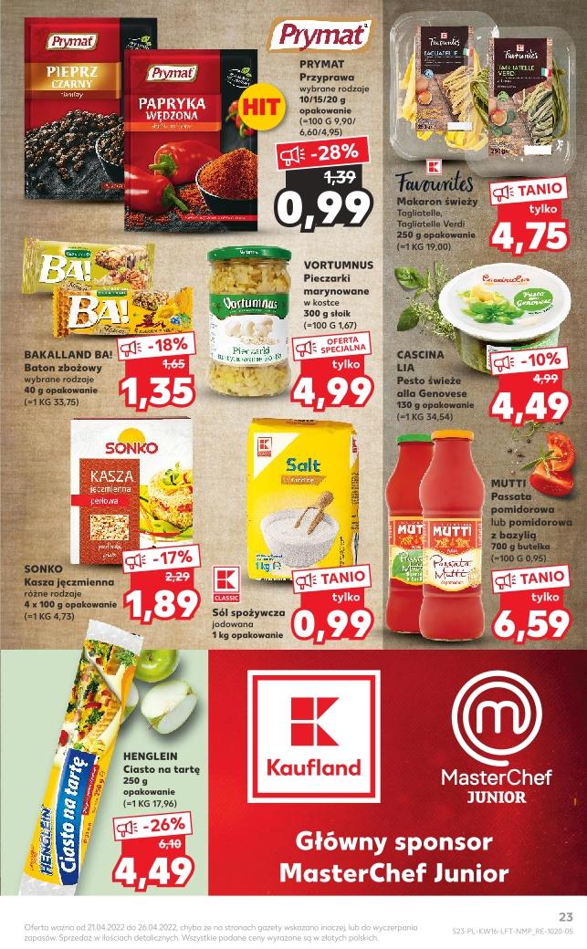 Gazetka promocyjna Kaufland str. 23