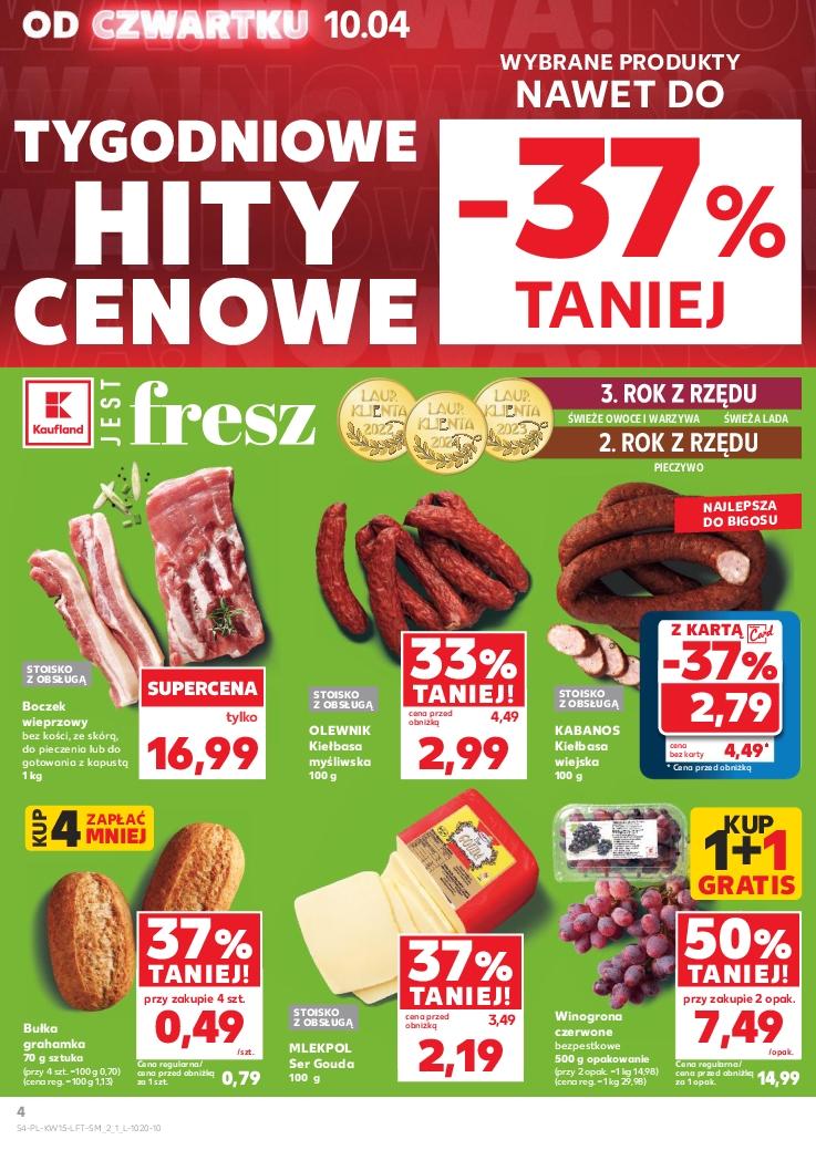 Gazetka promocyjna Kaufland str. 4