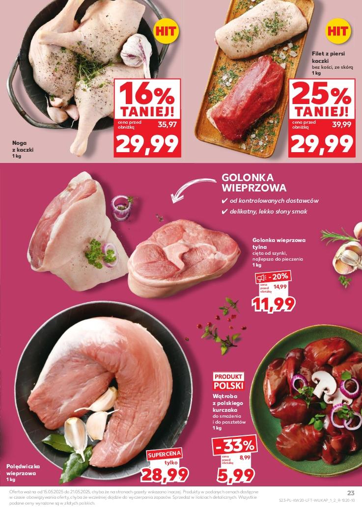 Gazetka promocyjna Kaufland str. 23