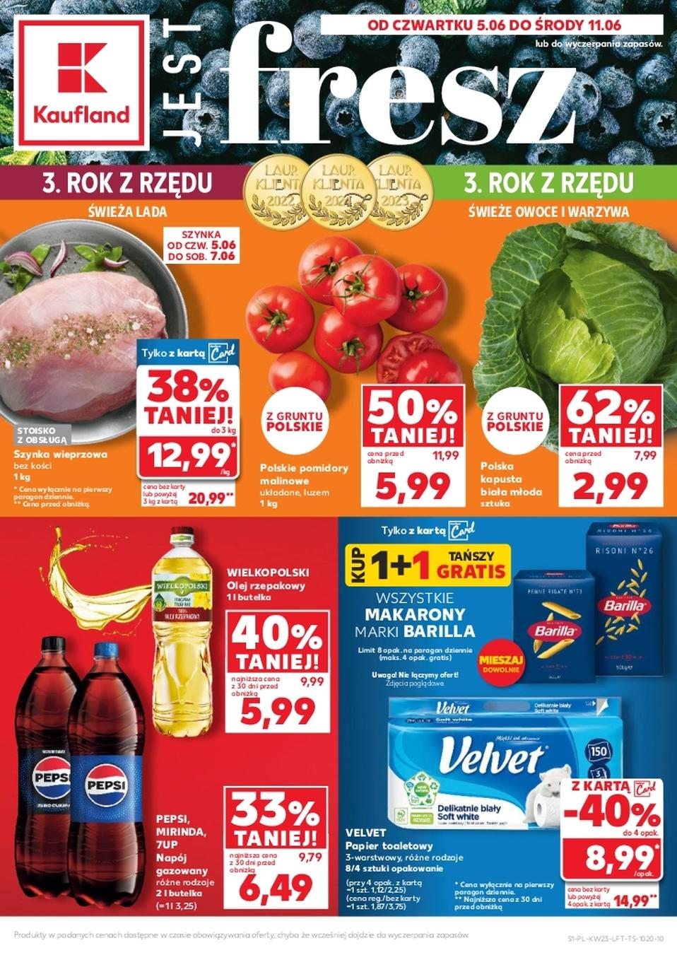 Gazetka promocyjna Kaufland str. 1