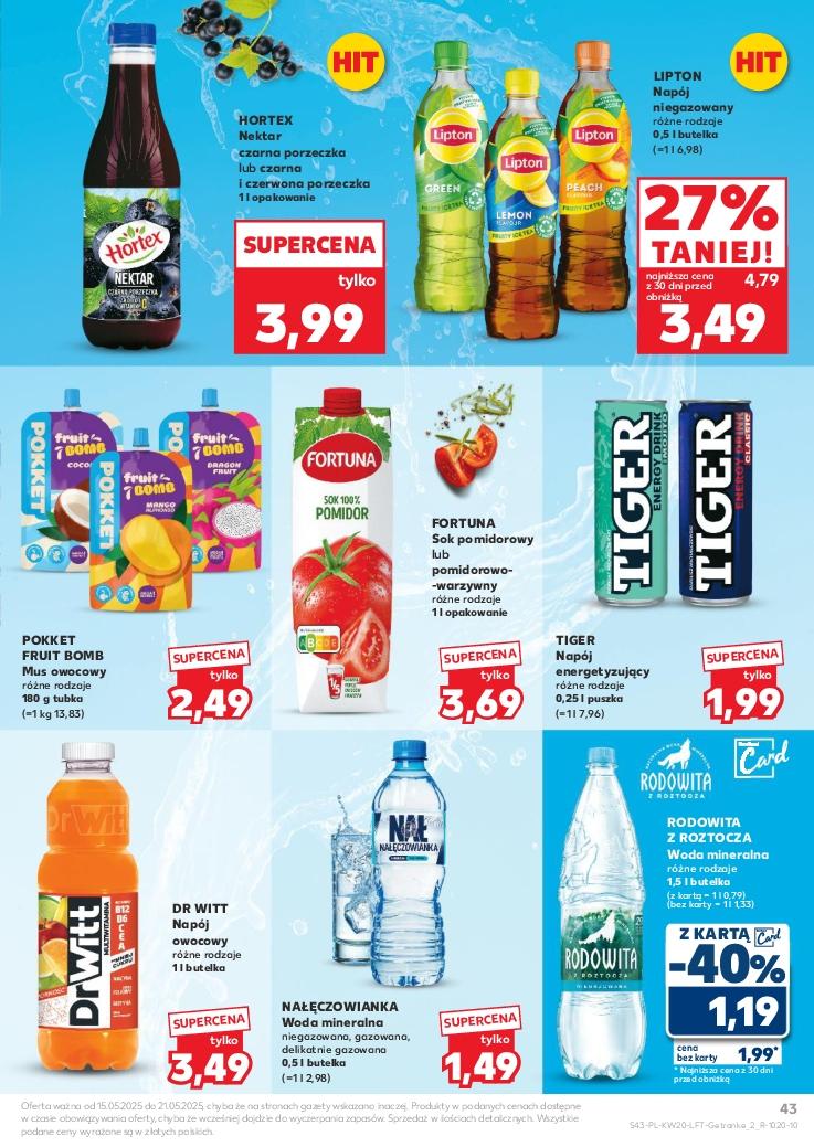 Gazetka promocyjna Kaufland str. 43