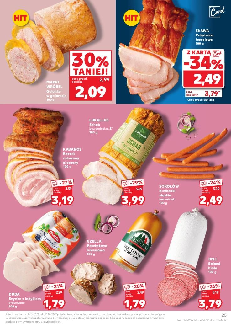 Gazetka promocyjna Kaufland str. 25