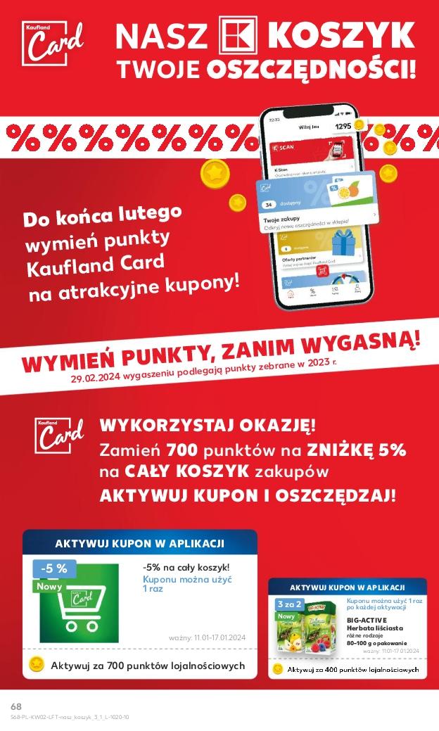 Gazetka promocyjna Kaufland str. 68