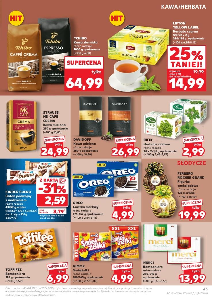 Gazetka promocyjna Kaufland str. 43