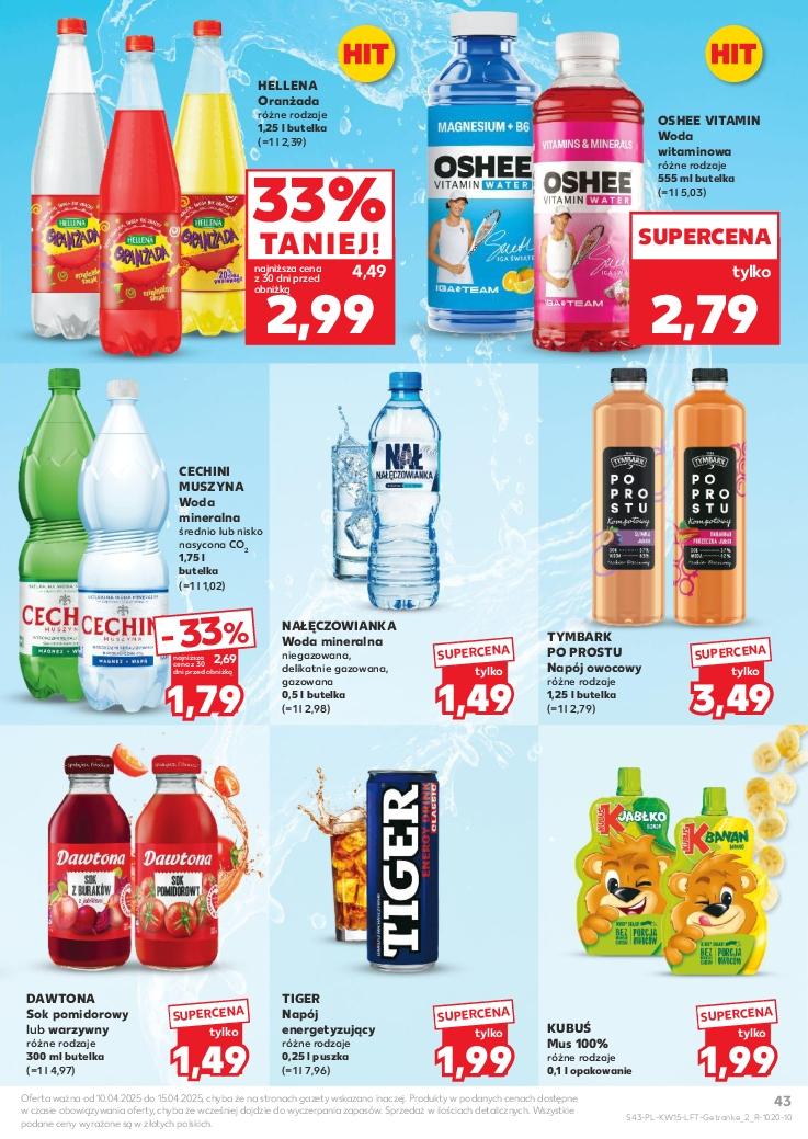 Gazetka promocyjna Kaufland str. 43