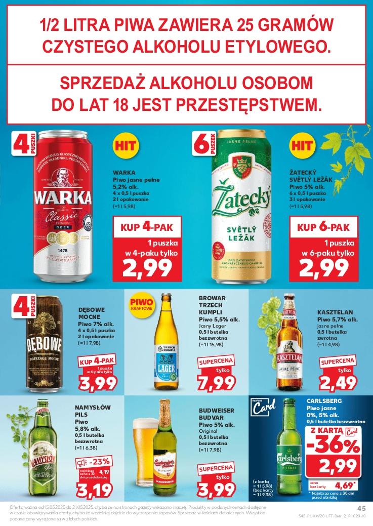 Gazetka promocyjna Kaufland str. 45