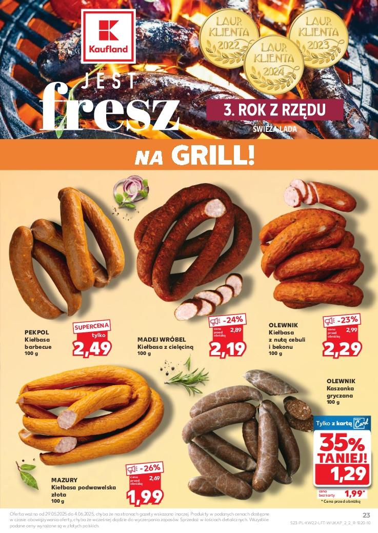 Gazetka promocyjna Kaufland str. 23