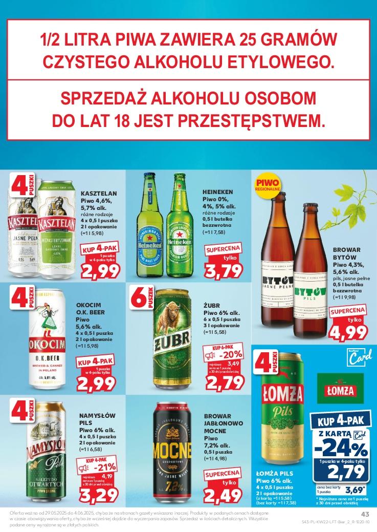 Gazetka promocyjna Kaufland str. 43