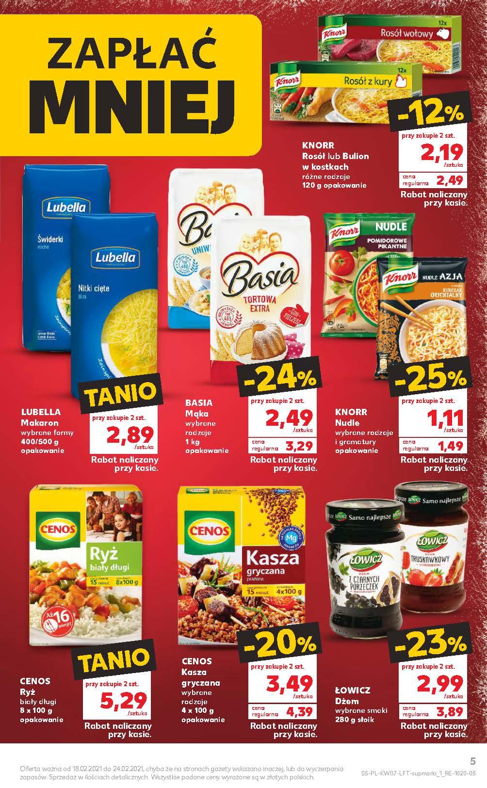 Gazetka promocyjna Kaufland str. 5