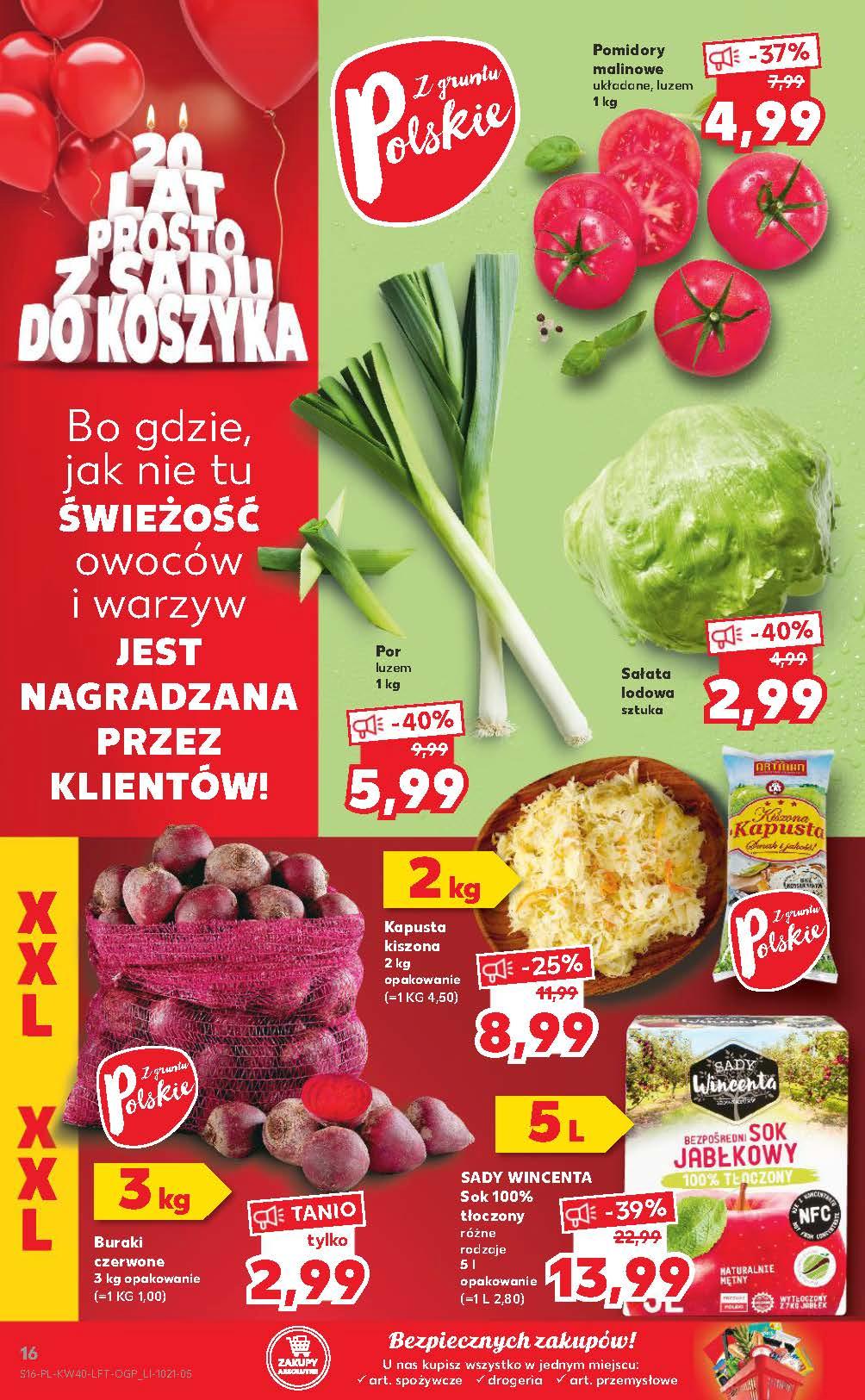 Gazetka promocyjna Kaufland str. 16