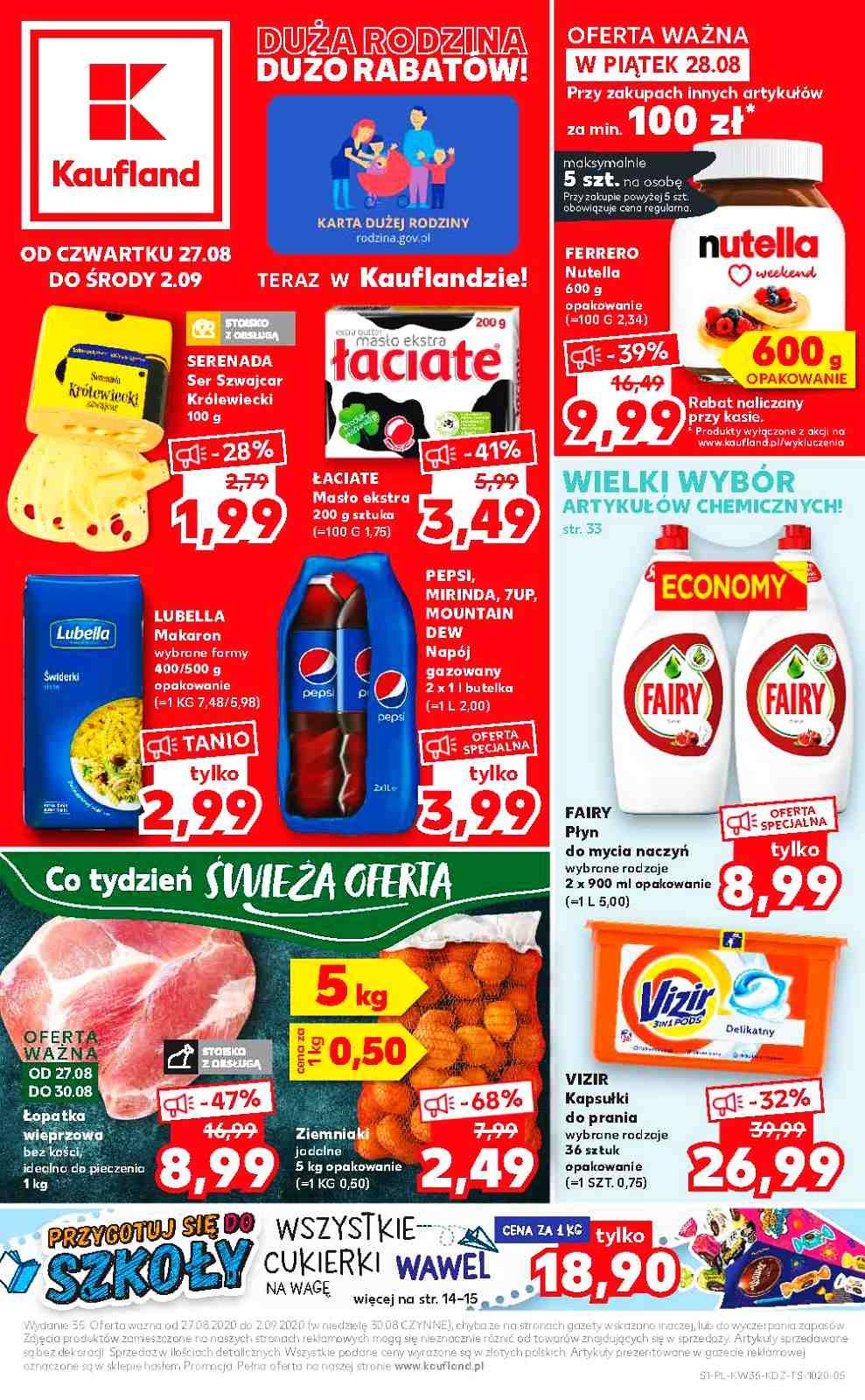 Gazetka promocyjna Kaufland str. 1