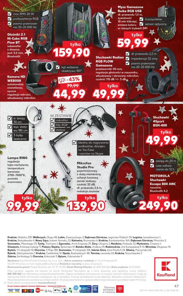 Gazetka promocyjna Kaufland str. 47