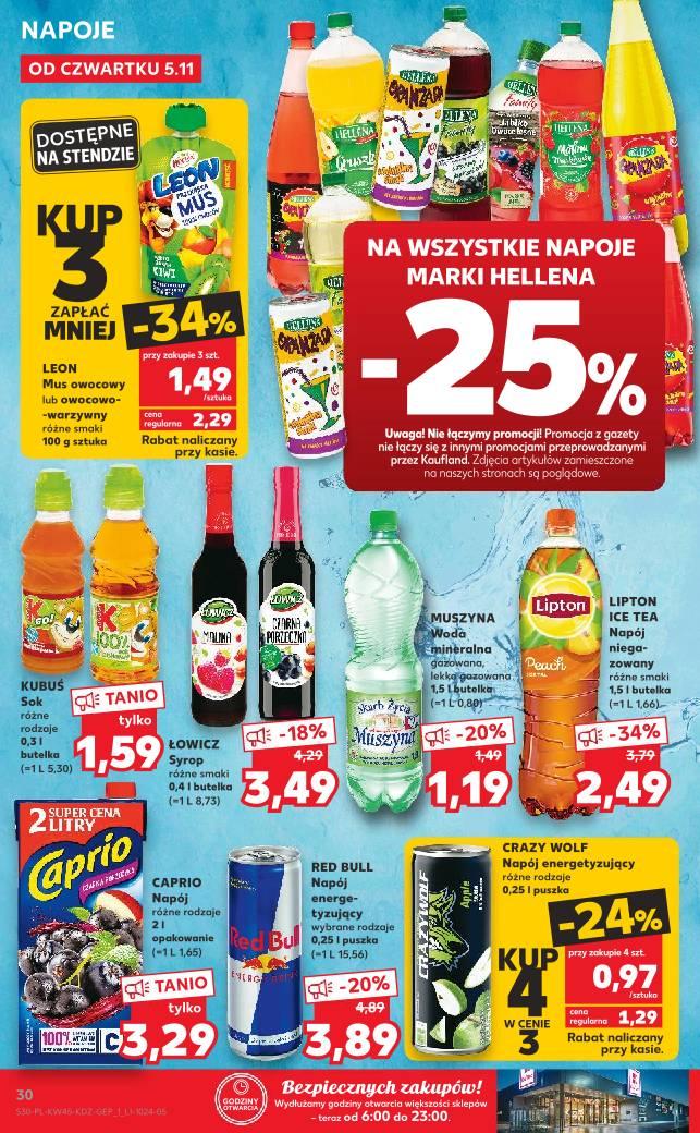 Gazetka promocyjna Kaufland str. 30