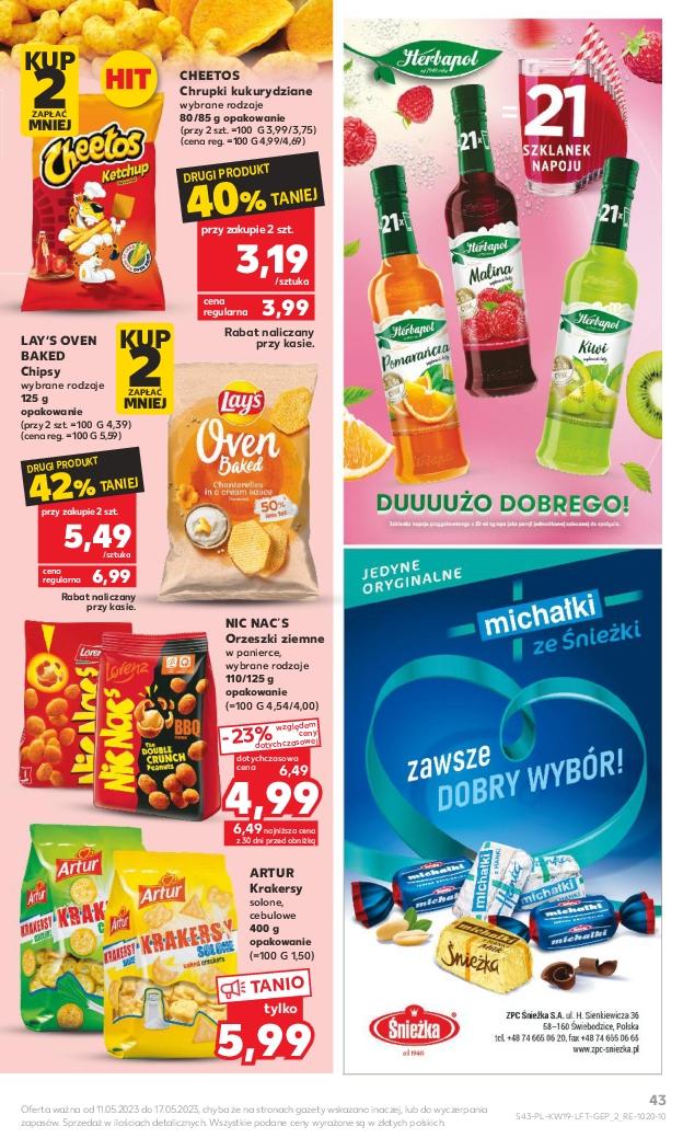 Gazetka promocyjna Kaufland str. 43
