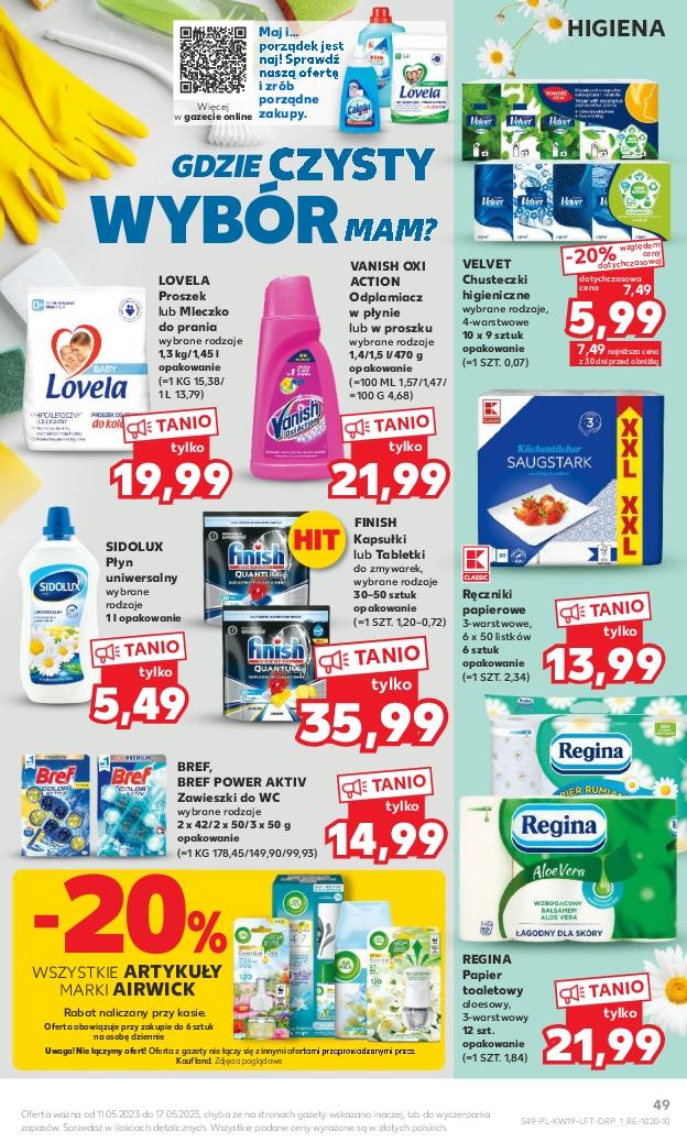 Gazetka promocyjna Kaufland str. 49
