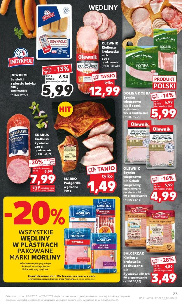 Gazetka promocyjna Kaufland str. 23