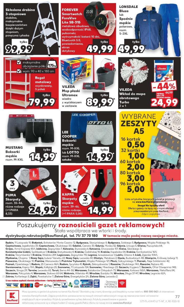 Gazetka promocyjna Kaufland str. 77