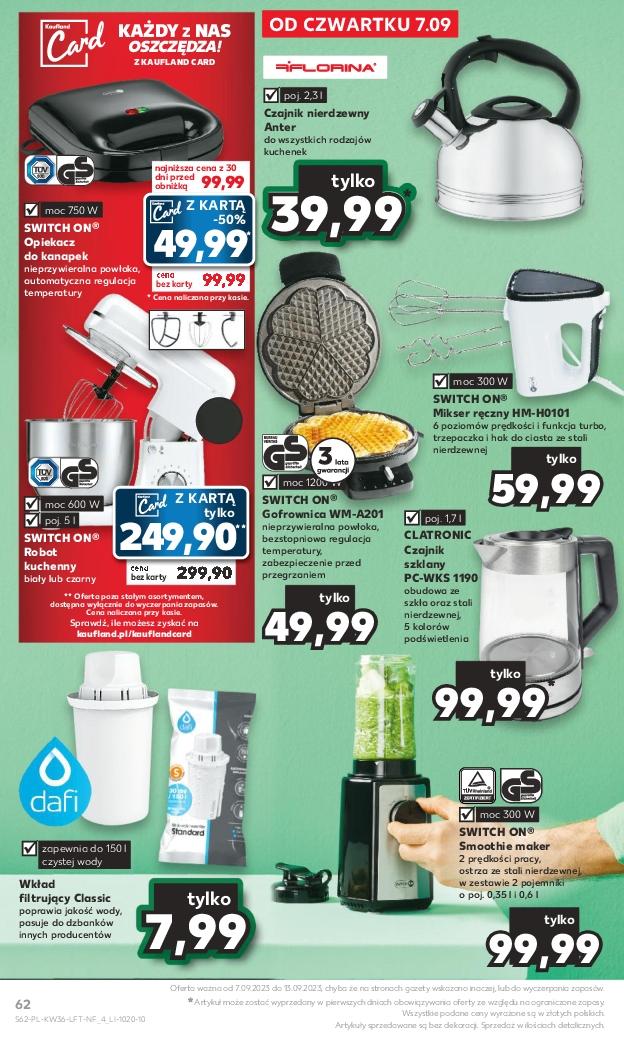 Gazetka promocyjna Kaufland str. 62