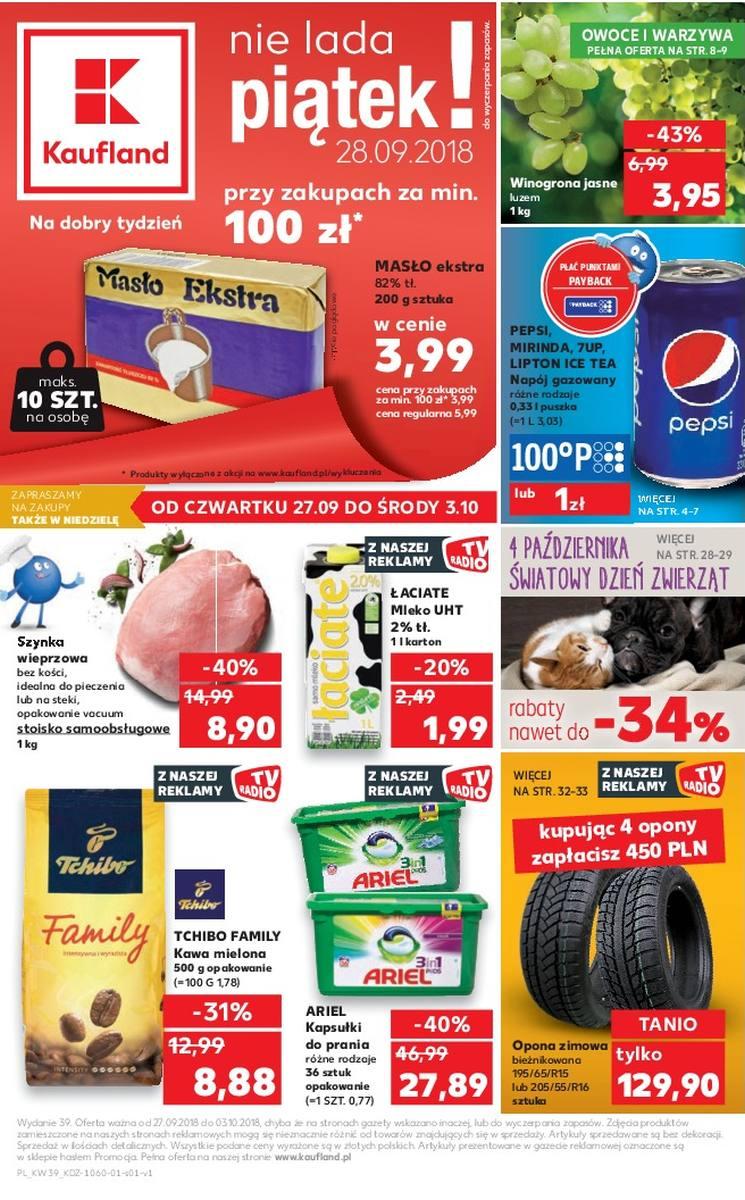 Gazetka promocyjna Kaufland str. 1