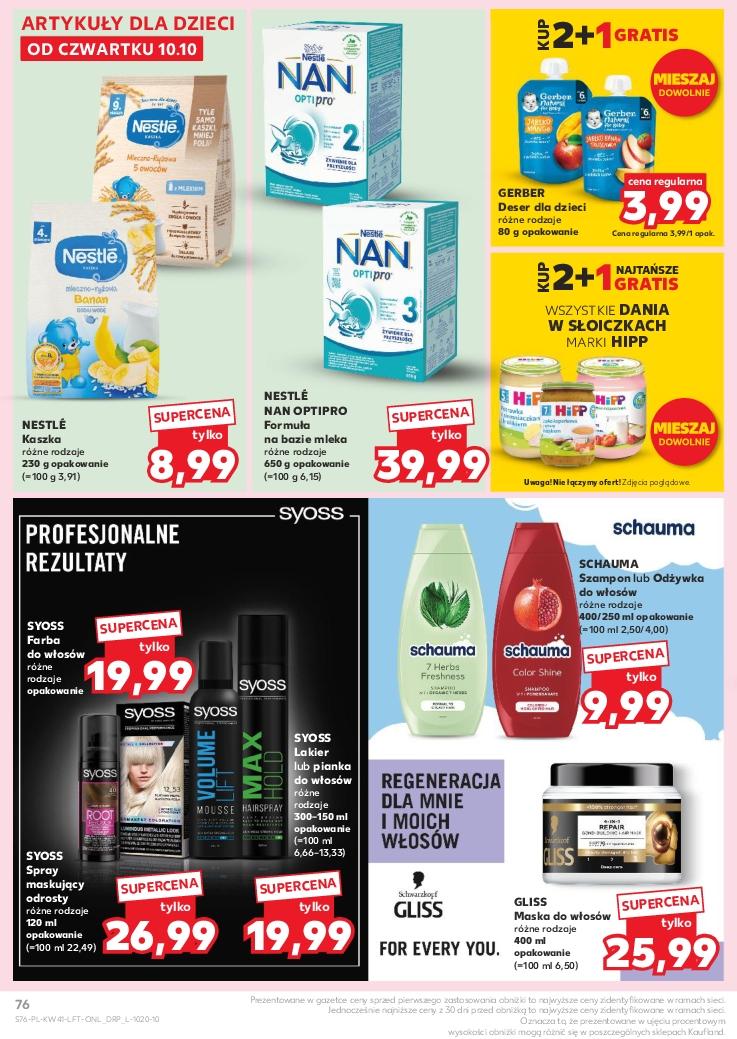Gazetka promocyjna Kaufland str. 76