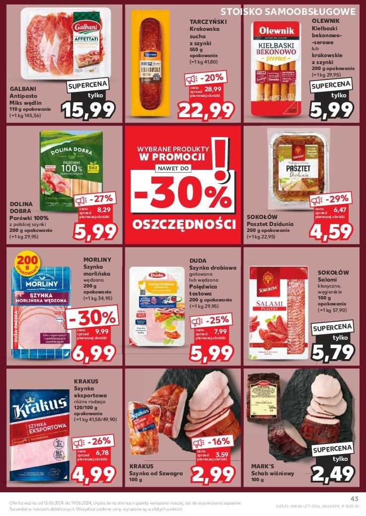Gazetka promocyjna Kaufland str. 43