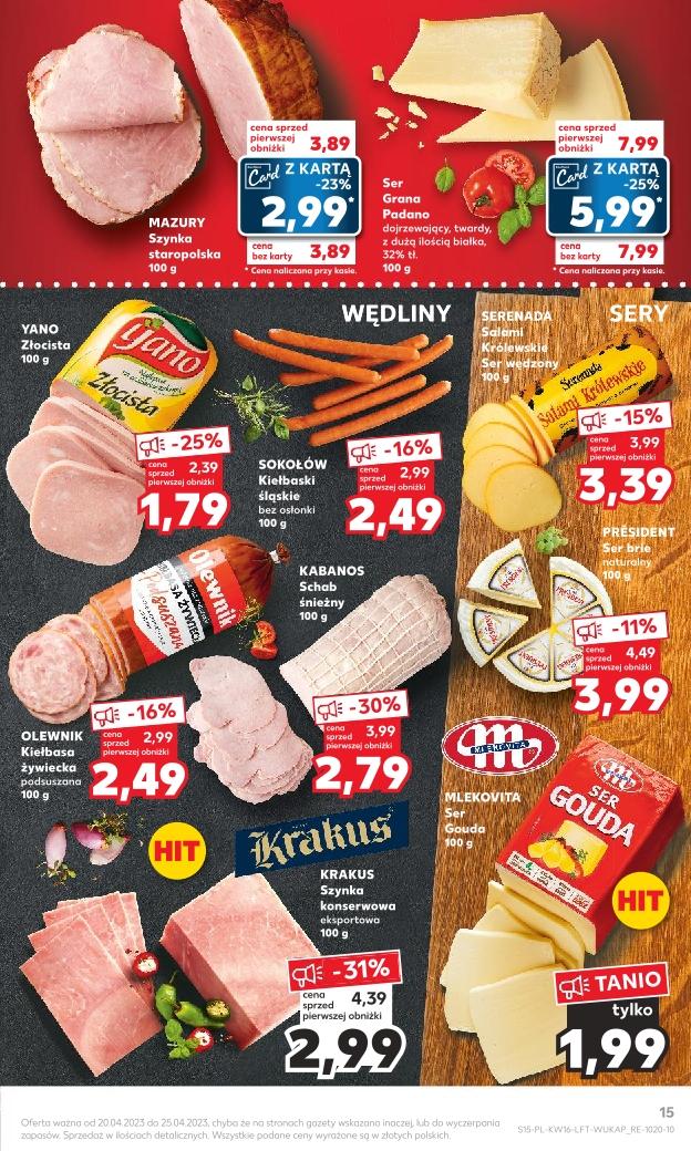 Gazetka promocyjna Kaufland str. 15