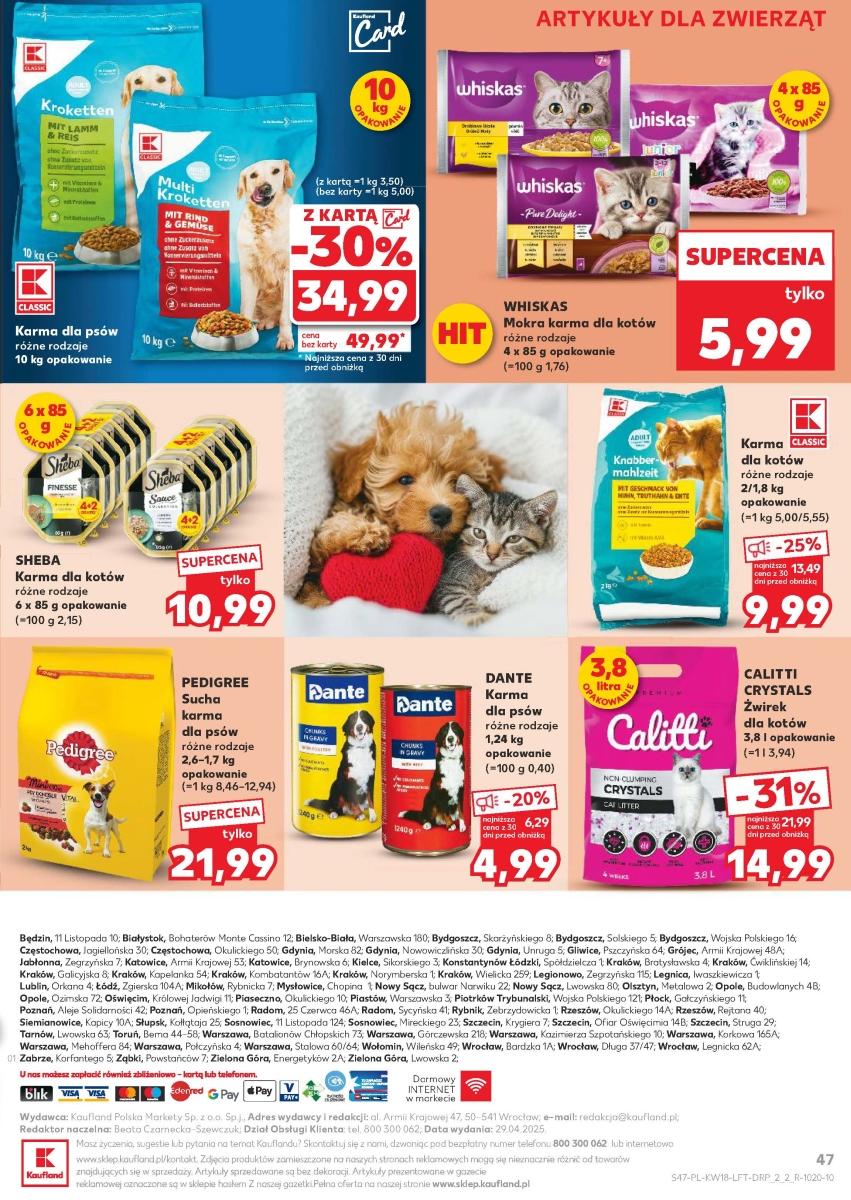 Gazetka promocyjna Kaufland str. 47