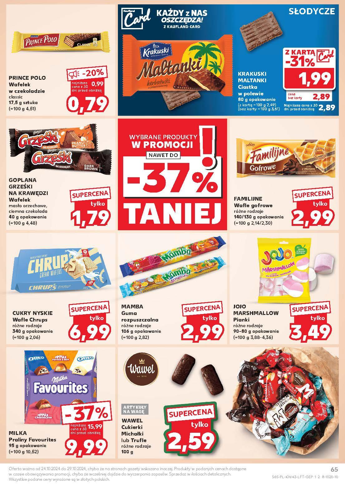 Gazetka promocyjna Kaufland str. 65