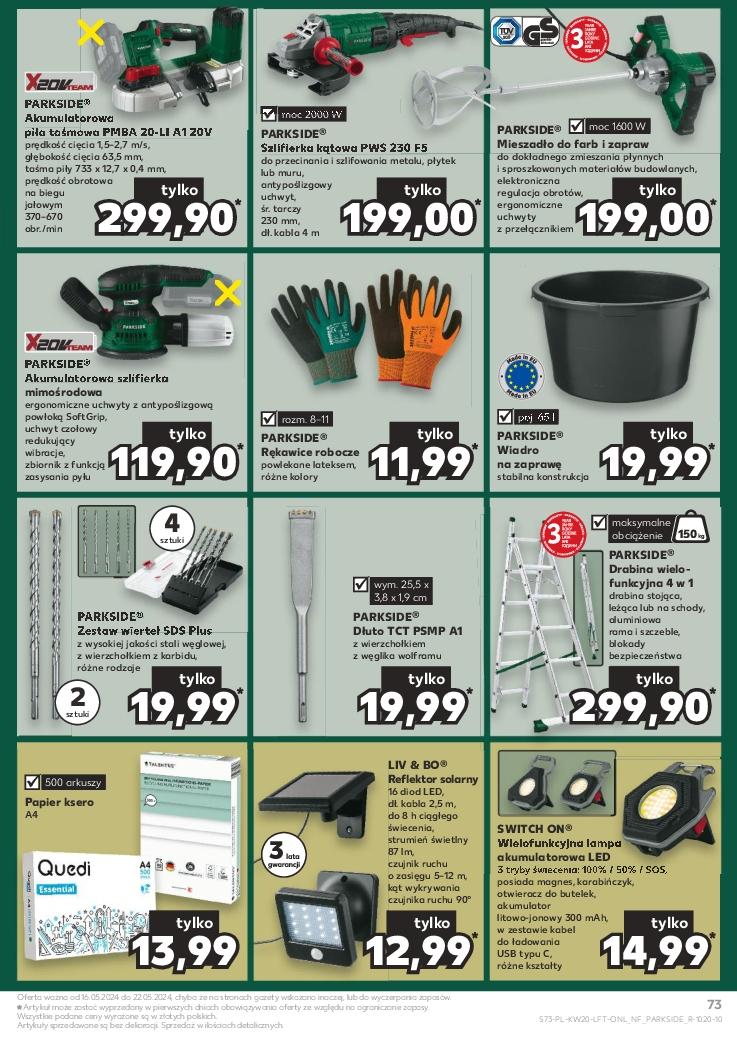 Gazetka promocyjna Kaufland str. 73