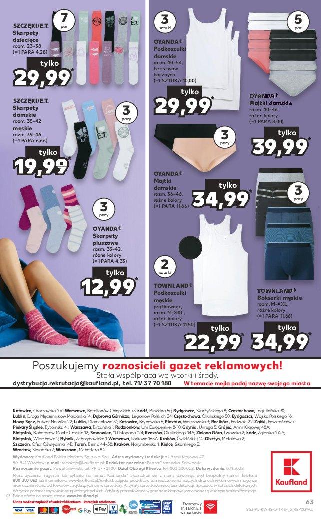 Gazetka promocyjna Kaufland str. 63